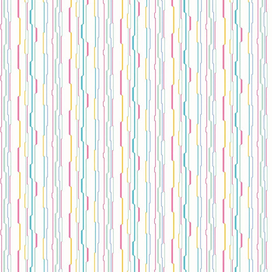 Wibble Wobble Wallpaper - Bubblegum - Ohpopsi - WGU50114W - Premier Wallcovering