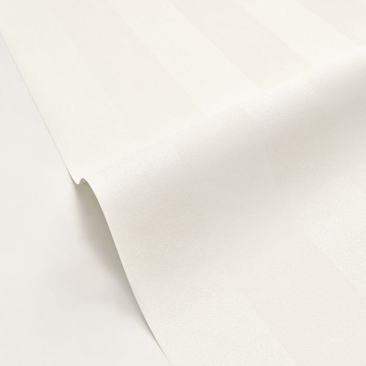 Wide Lines Wallpaper - Blanc - Caselio - 104020000 - Premier Wallcovering