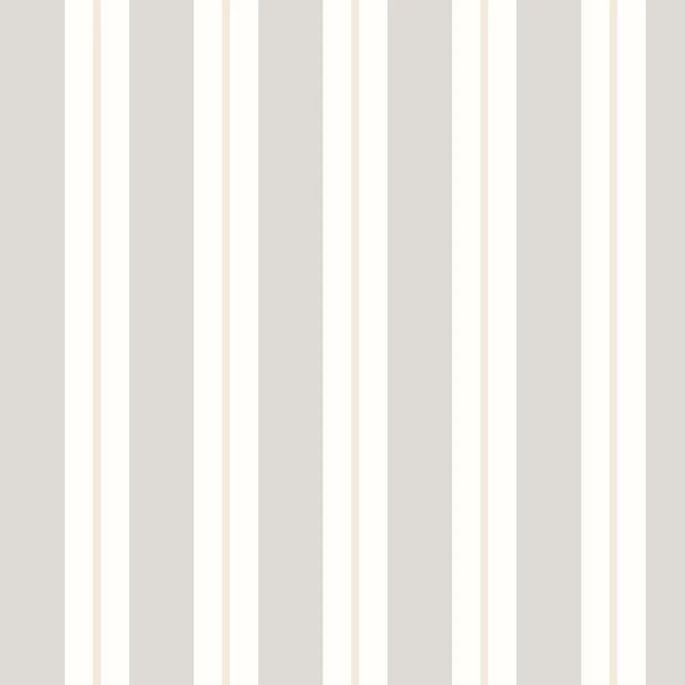 Wide Multi Stripe Wallpaper - Stone - Ohpopsi - SIS50137W - Premier Wallcovering
