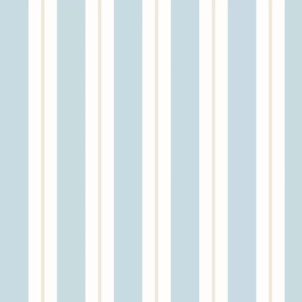 Wide Multi Stripe Wallpaper - Wedgewood - Ohpopsi - SIS50133W - Premier Wallcovering