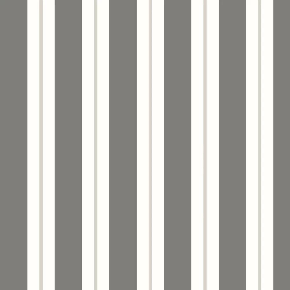 Wide Multi Stripe Wallpaper - Charcoal - Ohpopsi - SIS50138W - Premier Wallcovering