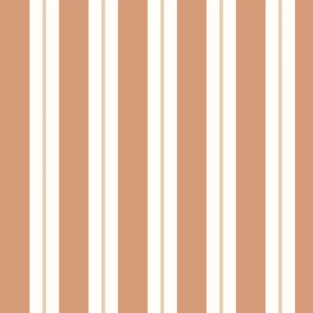 Wide Multi Stripe Wallpaper - Bronze - Ohpopsi - SIS50139W - Premier Wallcovering