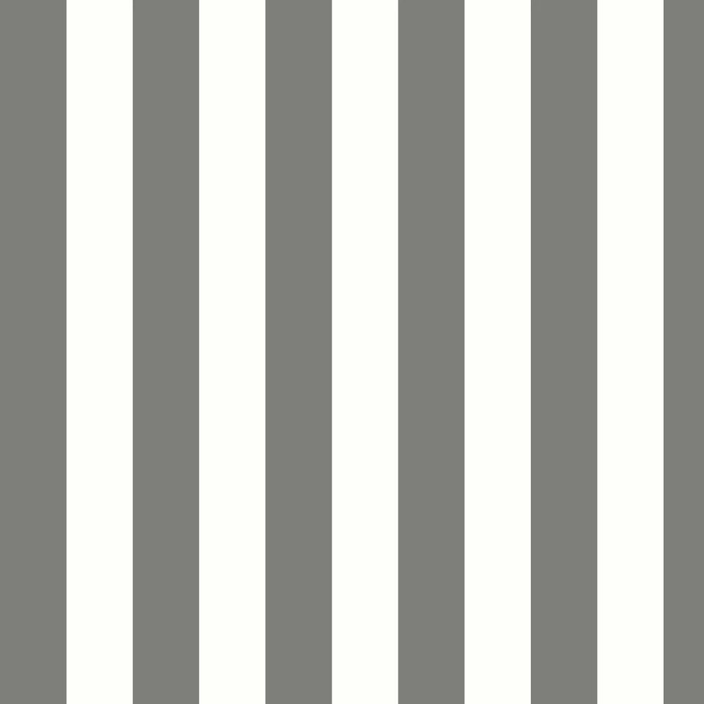 Wide Stripe Wallpaper - Charcoal - Ohpopsi - SIS50144W - Premier Wallcovering
