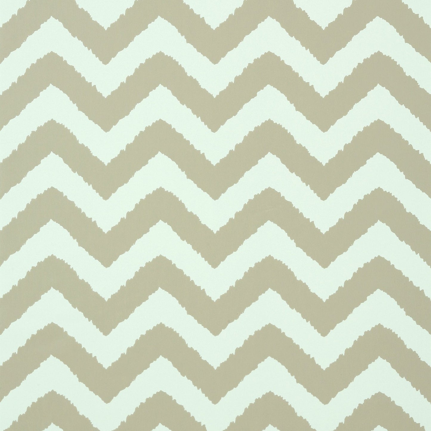 Widenor Chevron Wallpaper - Taupe on Aqua - Thibaut - T35189 - Premier Wallcovering