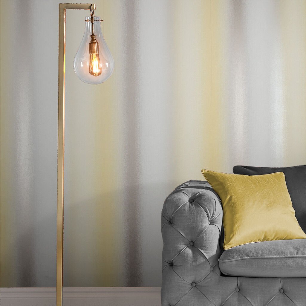 Wild Flower Stripe Wallpaper - Summer - Graham & Brown - 104077 - Premier Wallcovering