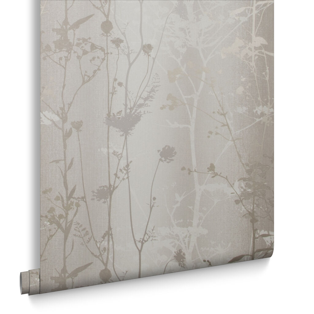Wild Flower Wallpaper - Sand - Graham & Brown - 104069 - Premier Wallcovering