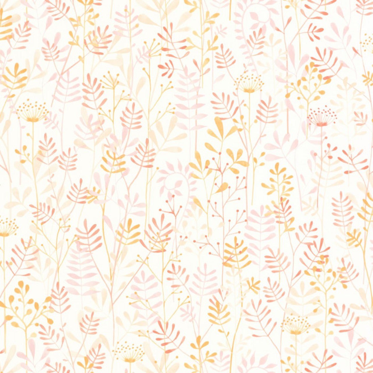 Wild Garden Once Upon A Time Wallpaper - Rose Nude - Casadeco - 88324630 - Premier Wallcovering