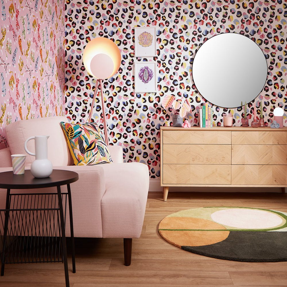 Wild Thing Wallpaper - Brights - Lust Home - LH900158 - Premier Wallcovering