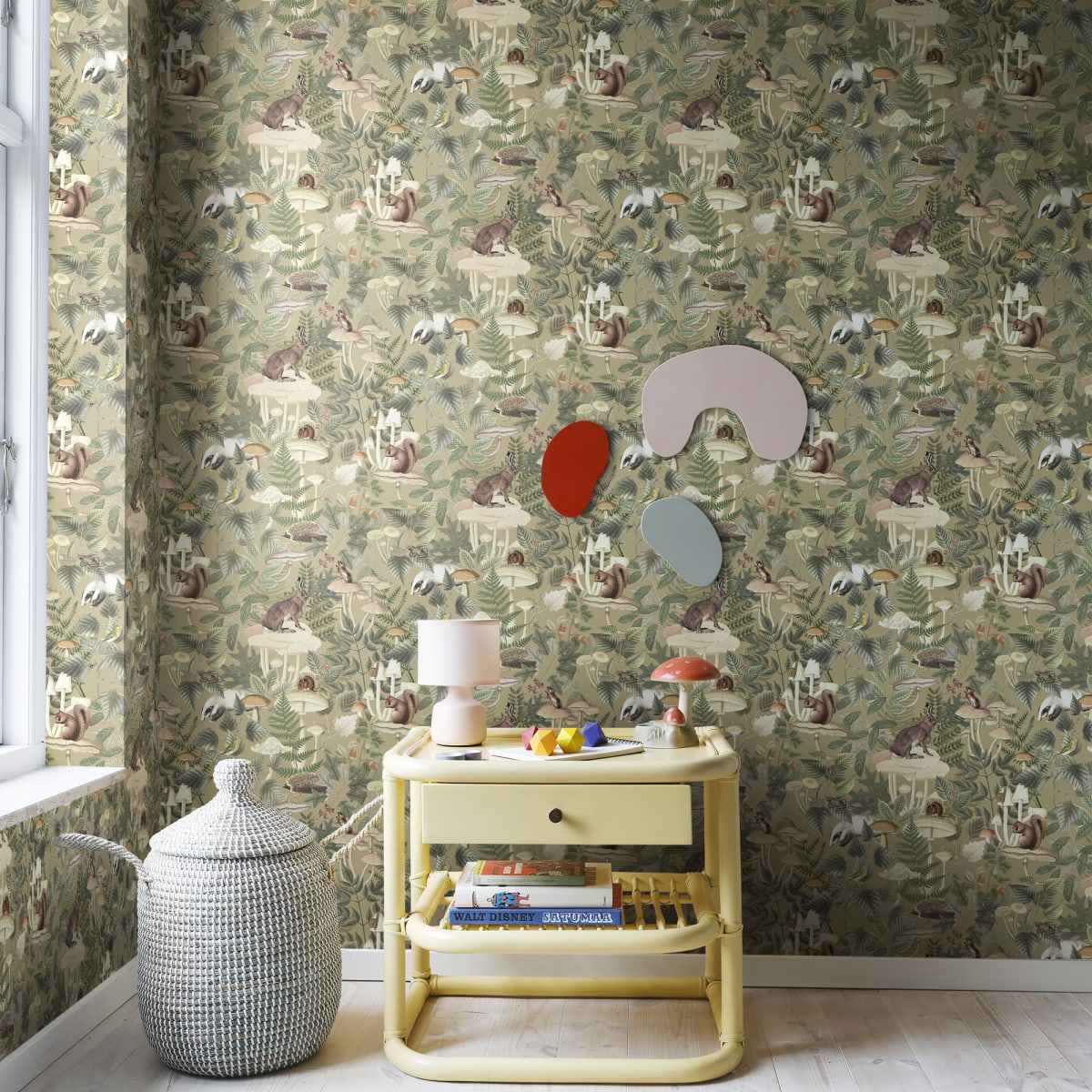 Wildlife Creek Wallpaper - Fall - Rebel Walls - R18003 - Premier Wallcovering