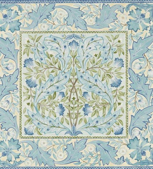 Wilhelmina Wallpaper - Indigo - 216671 - Morris & Co - Premier Wallcovering