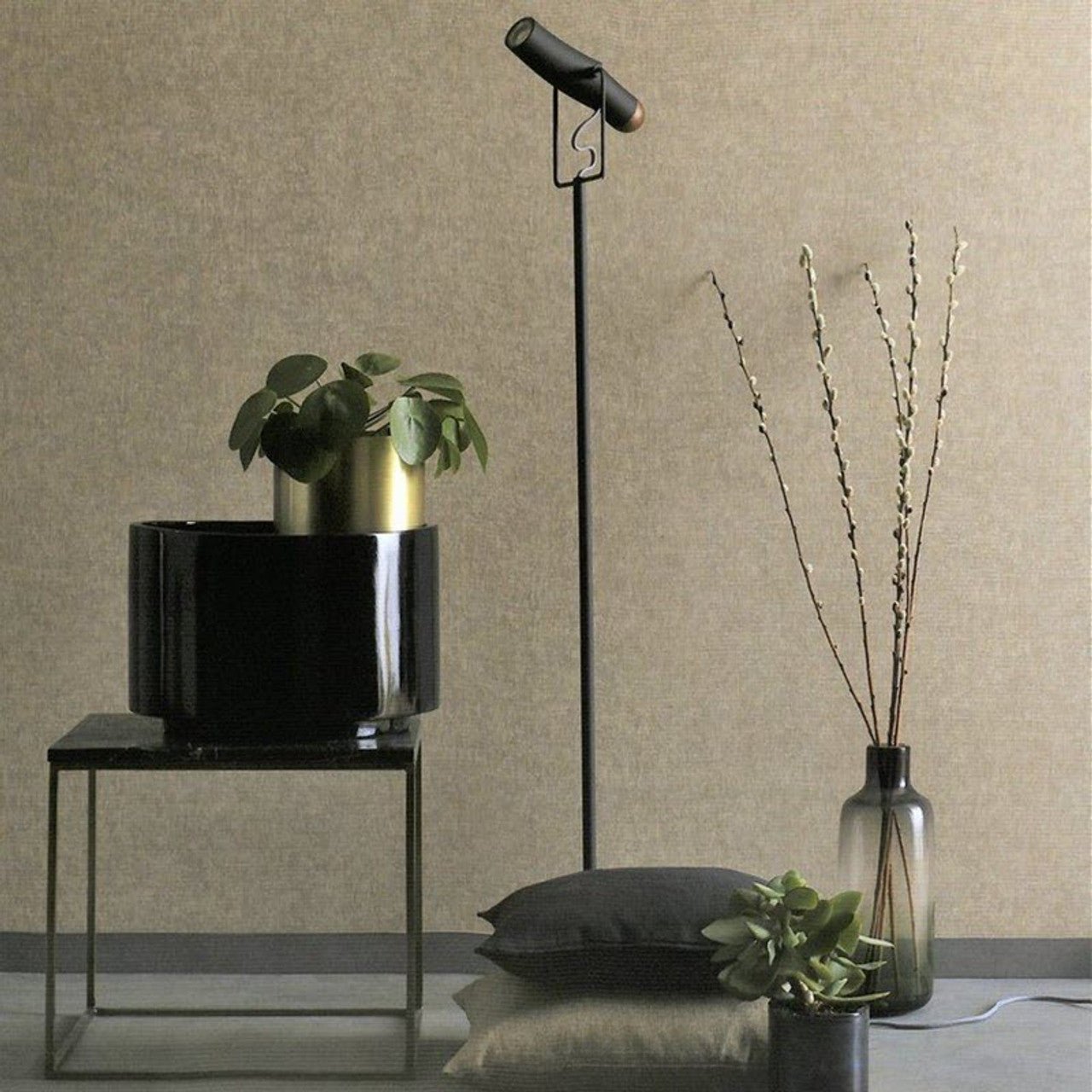 William Rivage Wallpaper - Bleu Denim Clair - Casadeco - 81916261 - Premier Wallcovering