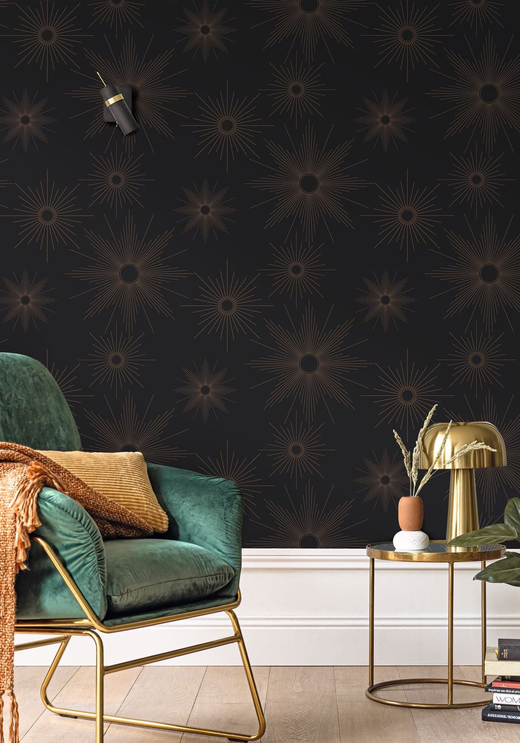 William Wallpaper - Noir - Caselio - 103819277 - Premier Wallcovering