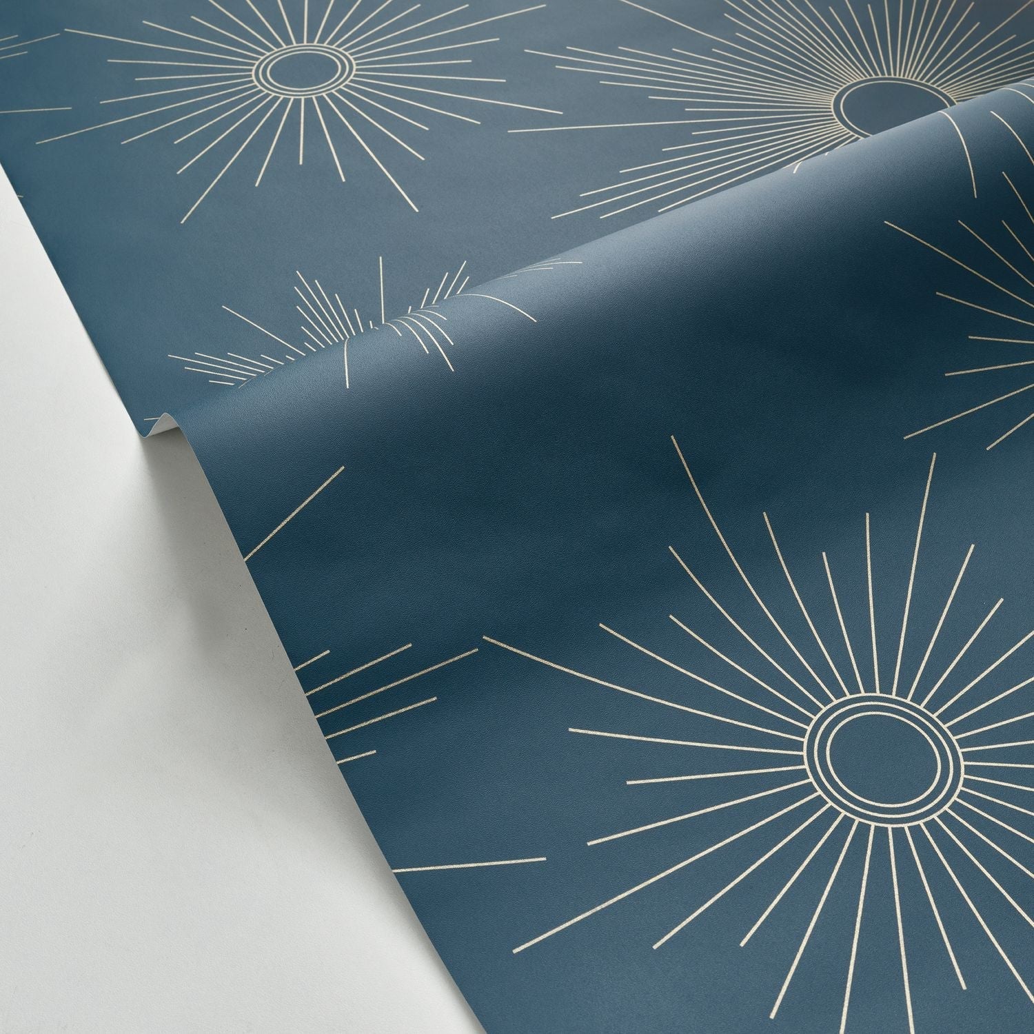 William Wallpaper - Bleu Nuit - Caselio - 103816556 - Premier Wallcovering
