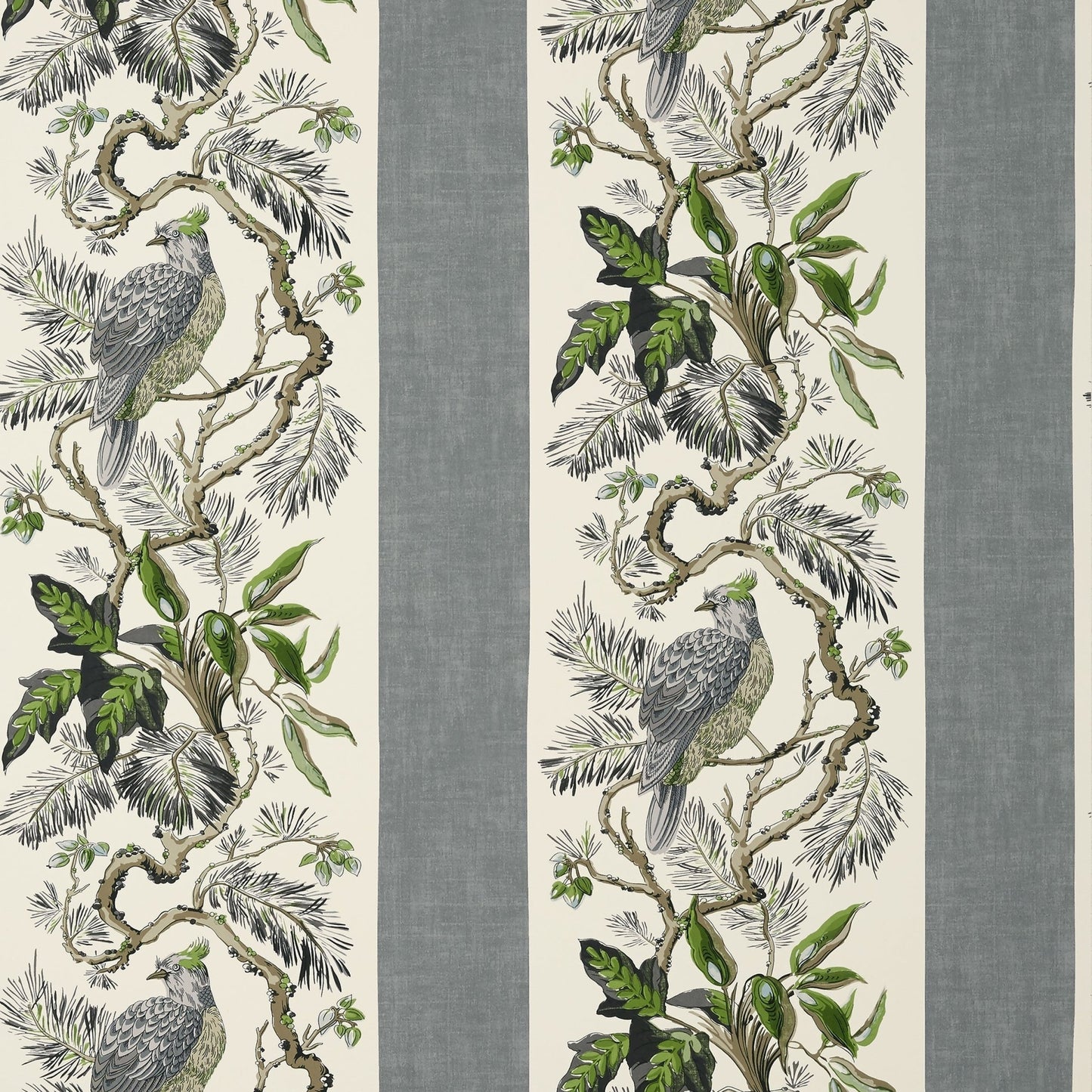 Williamson Wallpaper - Grey - Thibaut - T10860 - Premier Wallcovering