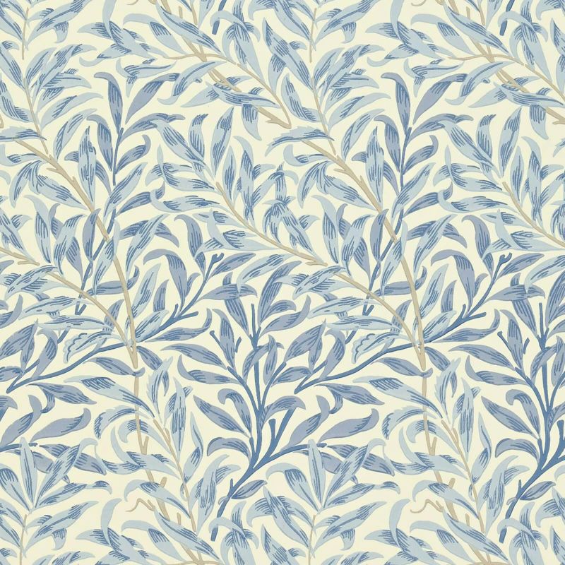 Willow Boughs Wallpaper - Blue - Morris & Co - 216481 - Premier Wallcovering