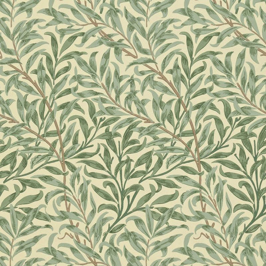 Willow Boughs Wallpaper - Green - Morris & Co - 216866 - Premier Wallcovering