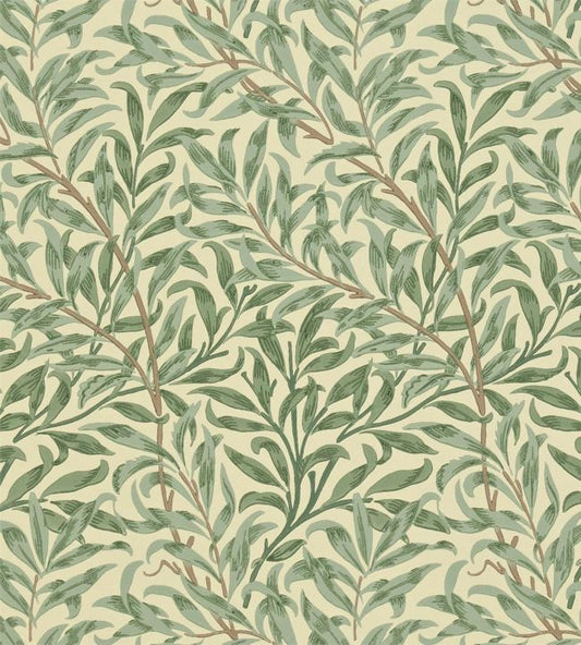 Willow Boughs Wallpaper - Green - DGW1WB101 - Morris & Co - Premier Wallcovering