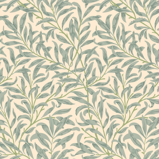 Morris Collections - 1078 - Willow Boughs Wallpaper - Cream - Premier Wallcovering