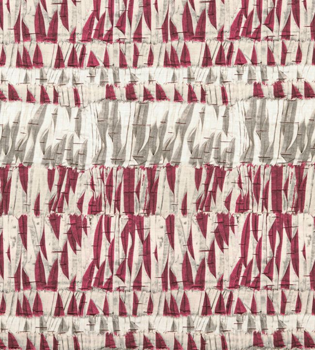 Willow Fabric - Ruby - Christopher Farr Cloth - CF117 - 05 - Premier Wallcovering