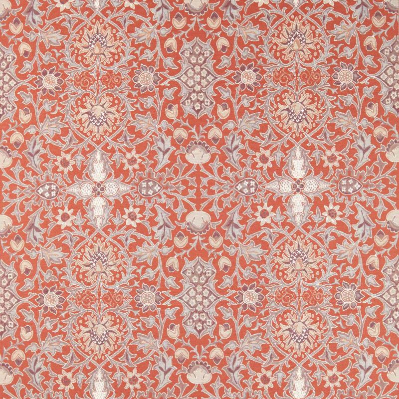 Wilton Weave Fabric - Russet - Morris & Co - 237709 - Premier Wallcovering