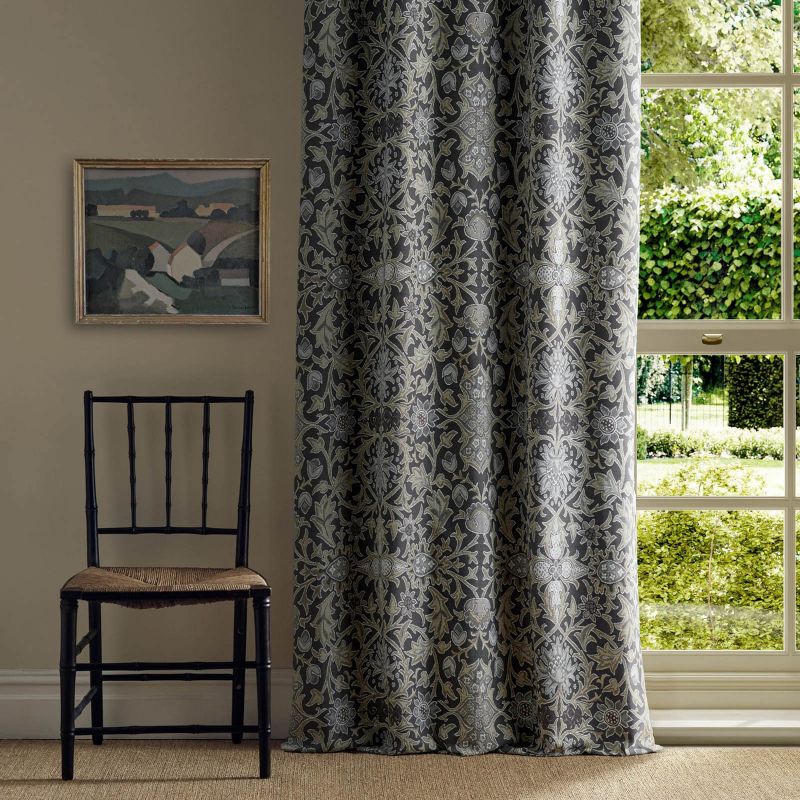 Wilton Weave Fabric - Slate - Morris & Co - 237708 - Premier Wallcovering