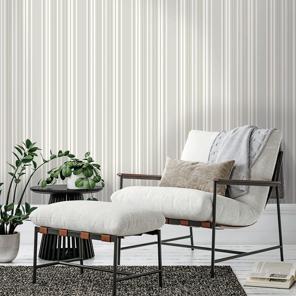 Windsor Wallpaper - Sage - Timothy Wilman - TW2496 - Premier Wallcovering