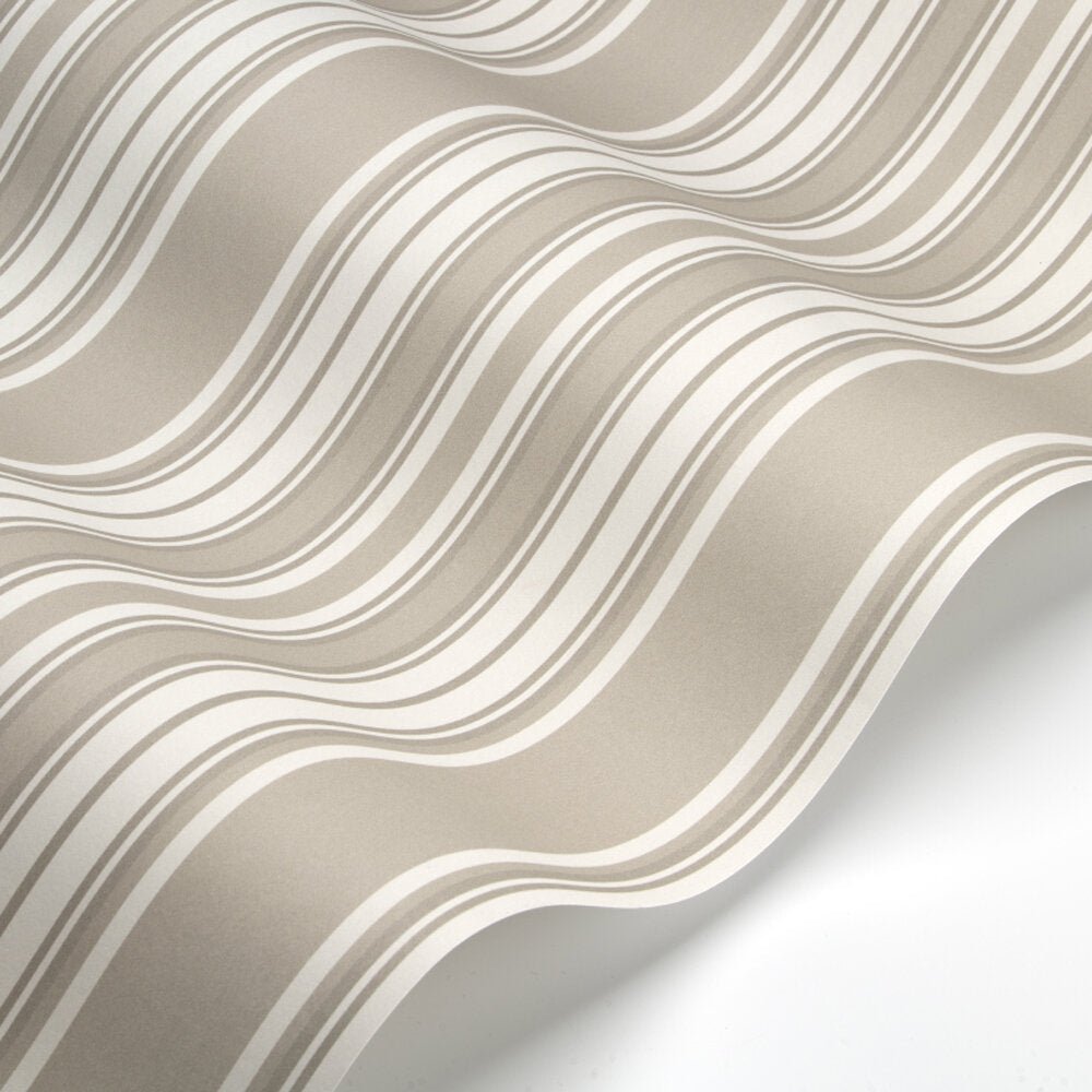 Windsor Wallpaper - Taupe - Timothy Wilman - TW2497 - Premier Wallcovering