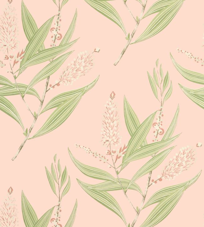 Winter Bud Wallpaper - Blush - AT23132 - Anna French - Premier Wallcovering