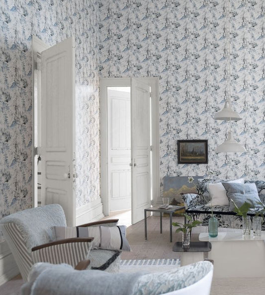 Winter Palace Wallpaper - Lime - PDG651/01 - Designers Guild - Premier Wallcovering