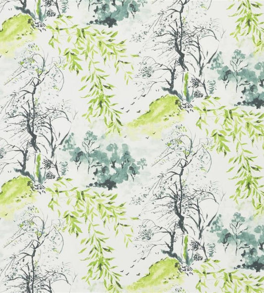 Winter Palace Wallpaper - Lime - PDG651/01 - Designers Guild - Premier Wallcovering