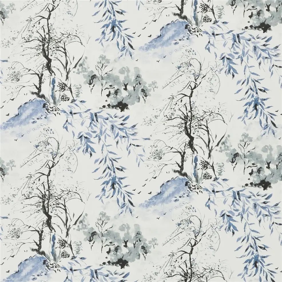 Winter Palace Wallpaper - Indigo - Designers Guild - PDG651/03 - Premier Wallcovering