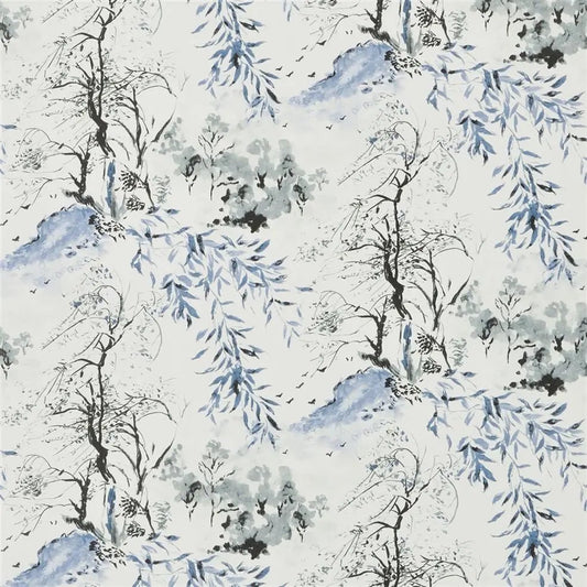 Winter Palace Wallpaper - Indigo - Designers Guild - PDG651/03 - Premier Wallcovering