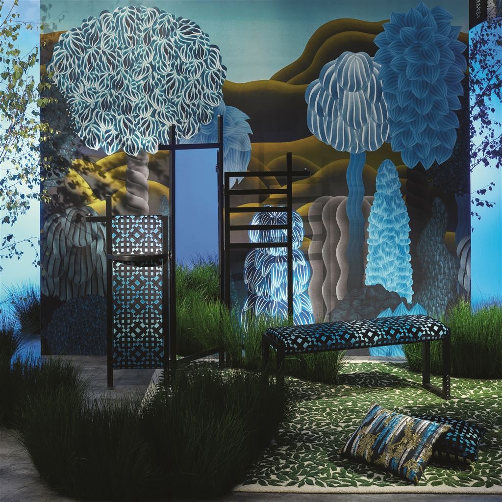 Wisteria Alba Fabric - Ruisseau - Christian Lacroix - FCL7053/02 - Premier Wallcovering