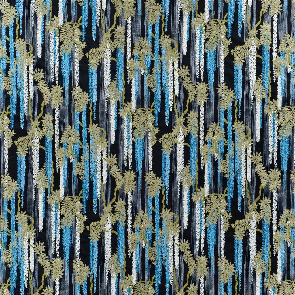 Wisteria Alba Fabric - Ruisseau - Christian Lacroix - FCL7053/02 - Premier Wallcovering