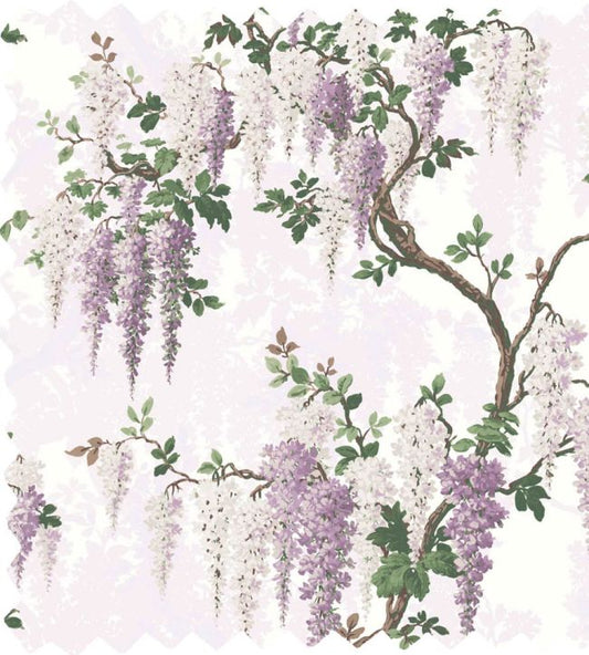 Wisteria Fabric - Lilac - Woodchip & Magnolia - WMF - 217VD - Premier Wallcovering