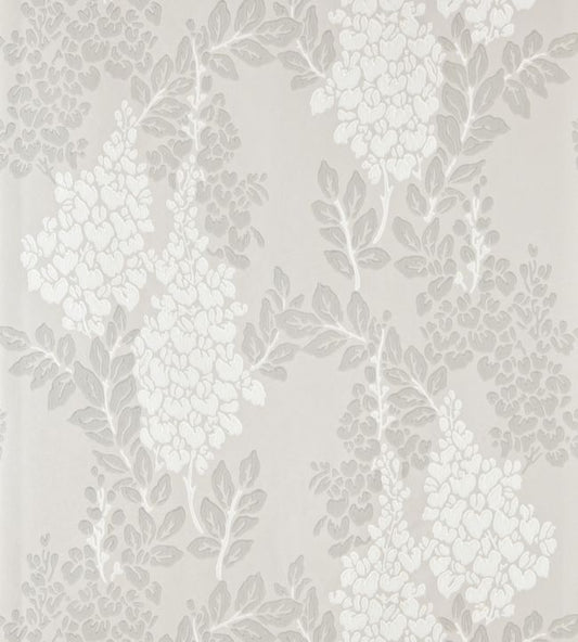 Wisteria Wallpaper - Pavilion Gray - 2201 - Farrow & Ball - Premier Wallcovering