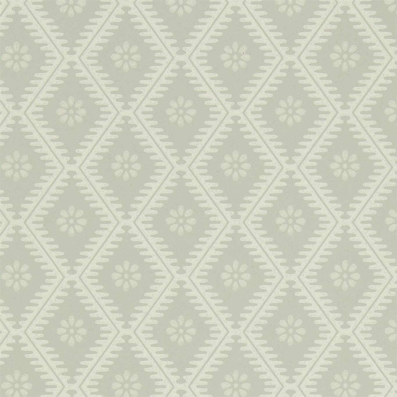 Witney Daisy Wallpaper - Lagoon - Sanderson - DLMW216873 - Premier Wallcovering