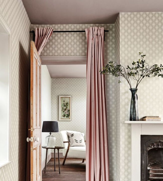Witney Daisy Wallpaper - Lagoon - DLMW216873 - Sanderson - Premier Wallcovering