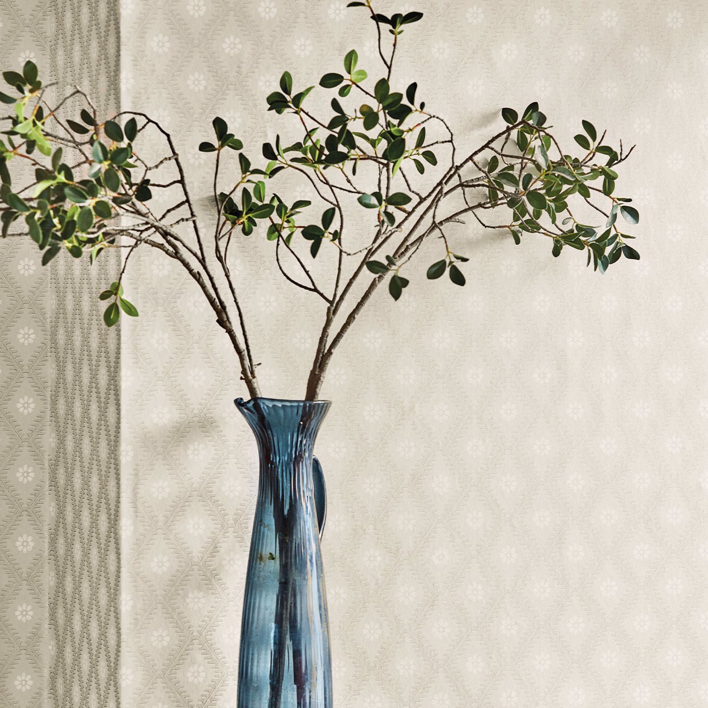Witney Daisy Wallpaper - Lagoon - Sanderson - DLMW216873 - Premier Wallcovering