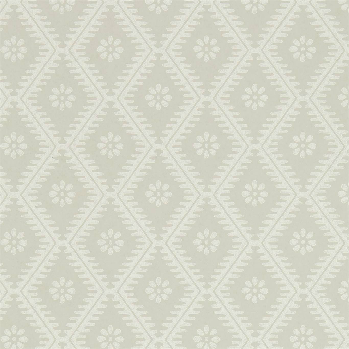 Witney Daisy Wallpaper - Linen - Sanderson - DLMW216875 - Premier Wallcovering