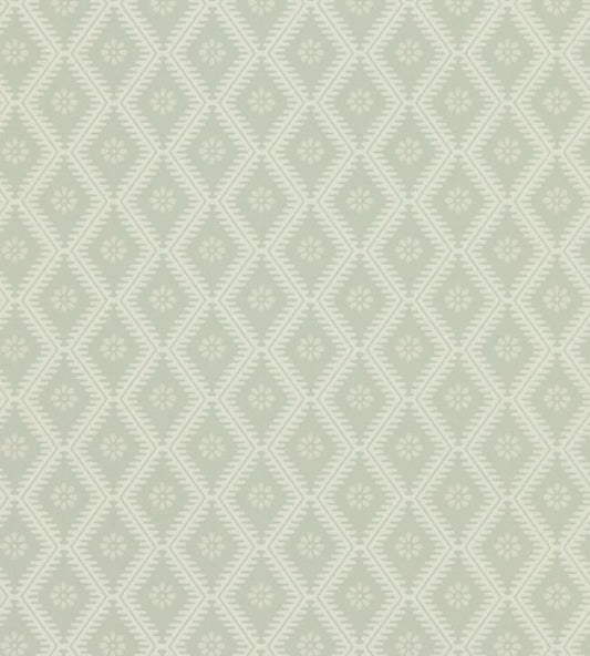 Witney Daisy Wallpaper - Lagoon - DLMW216873 - Sanderson - Premier Wallcovering