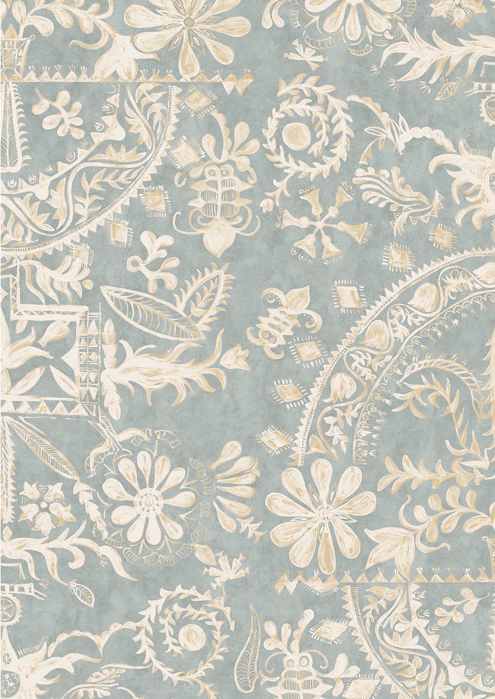 Womad Wallpaper - Stream - Lewis & Wood - Premier Wallcovering