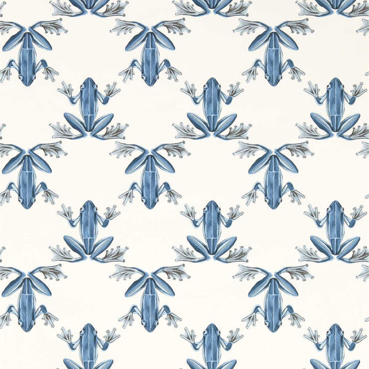 Wood Frog Wallpaper - Wild Water/Chalk - HC4W113012 - Harlequin - Premier Wallcovering