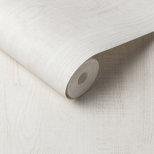 Wood Grain Wallpaper - White - Graham & Brown - 105859 - Premier Wallcovering