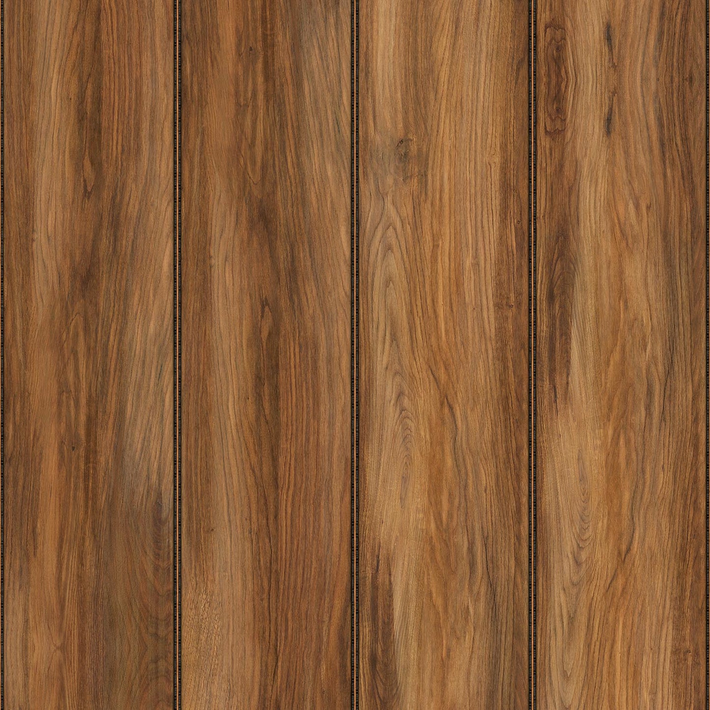 Wood Panel Mahogany Wallpaper - Brown - NLXL - MRV - 29 - Premier Wallcovering