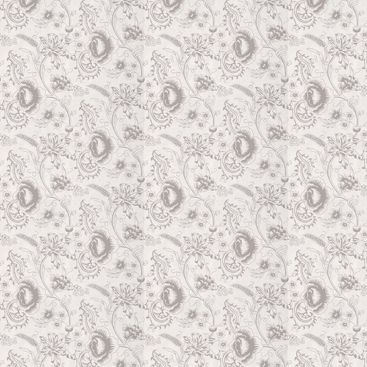 Woodblock Mono Wallpaper - Dolphin - Little Greene - 0291WODOLPH - Premier Wallcovering