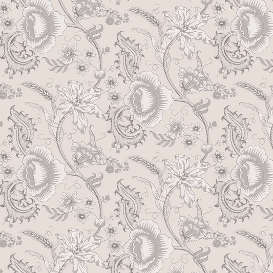 Woodblock Trail Wallpaper - Abbot - Little Greene - 0291WOABBOT - Premier Wallcovering