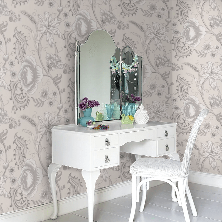 Woodblock Trail Wallpaper - Abbot - Little Greene - 0291WOABBOT - Premier Wallcovering