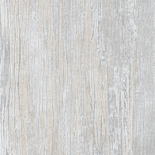 Wooden Feel Wallpaper - Cloudy Grey - Hohenberger - 65033 - Premier Wallcovering