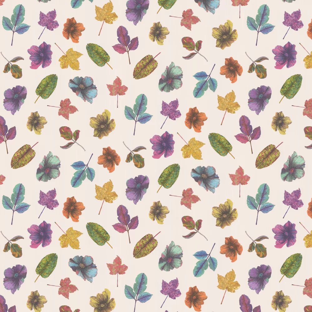 Woodland Wallpaper - Multi / Ivory - Osborne & Little - W7020-04 - Premier Wallcovering